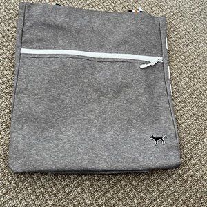 Pink Victoria's Secret  Gray Canvas Tote - NWT